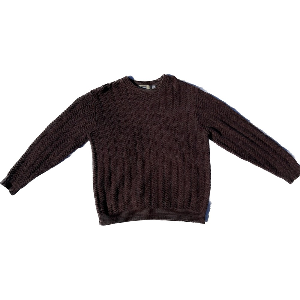 Burgundy Knit Sweater